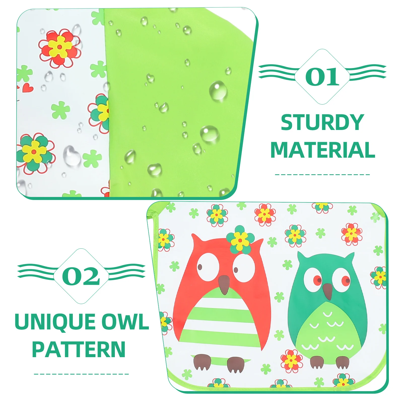 Детский водонепроницаемый халат для рисования - Фотография_5