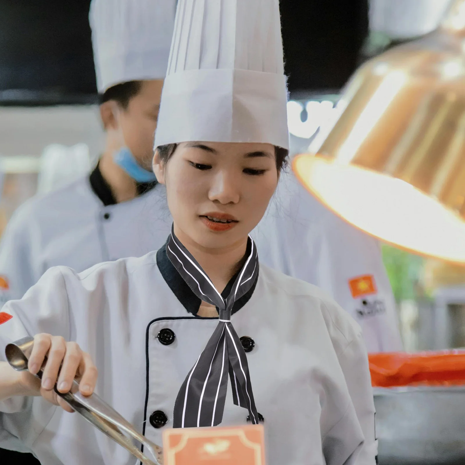 Профессиональный шарф шеф-повара - Фотография_5