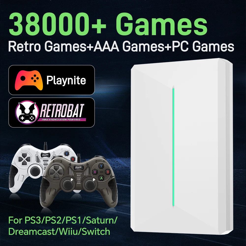 Игровой жесткий диск playnite & retrobat 500 гб