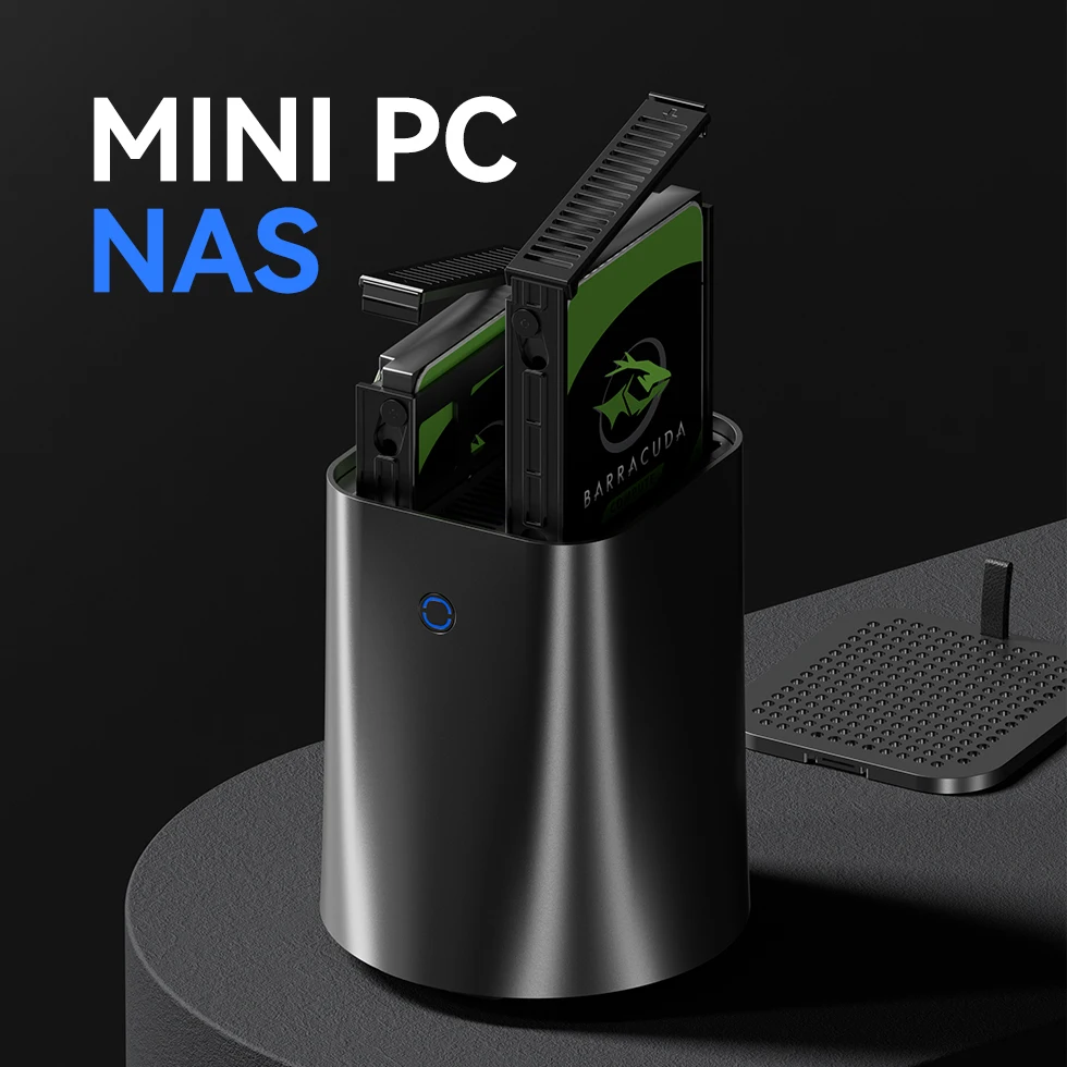 Nas мини-пк intel n150 ryzen 7 5825u ddr4 m.2 nvme ssd 2