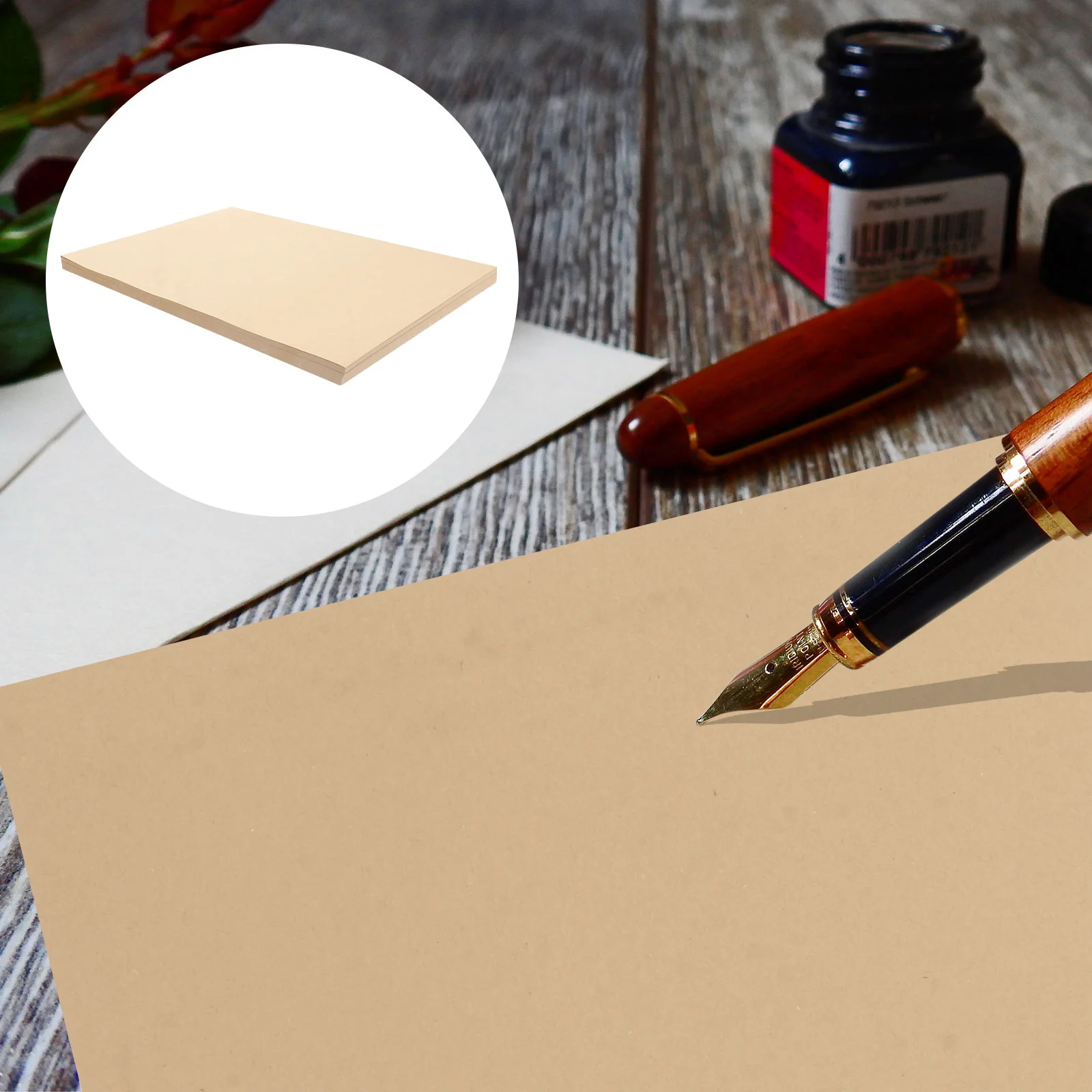 100 листов крафт-бумаги - Фотография_6