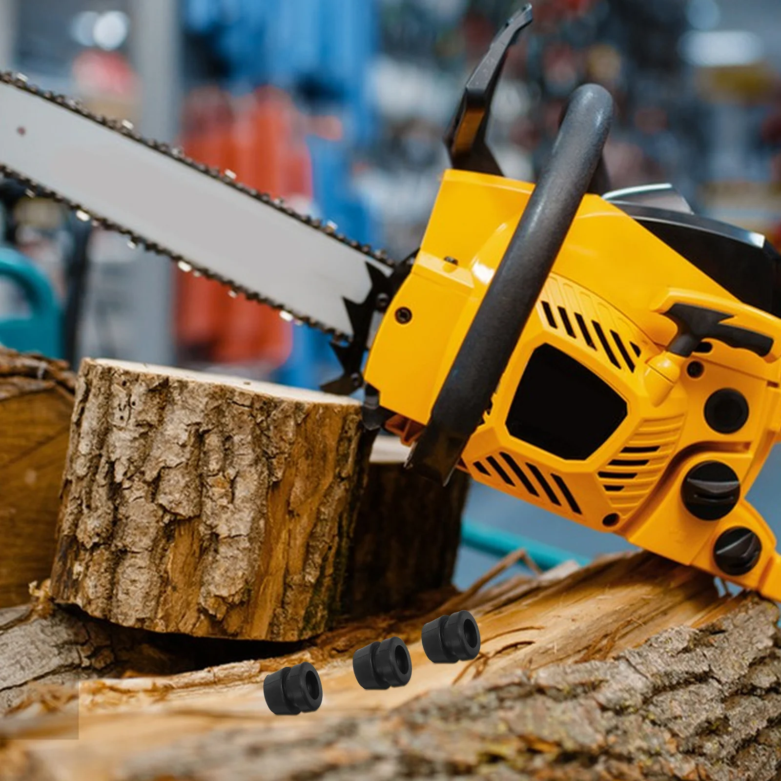 Резиновое крепление для редукции вибрации бензопилы - Фотография_2