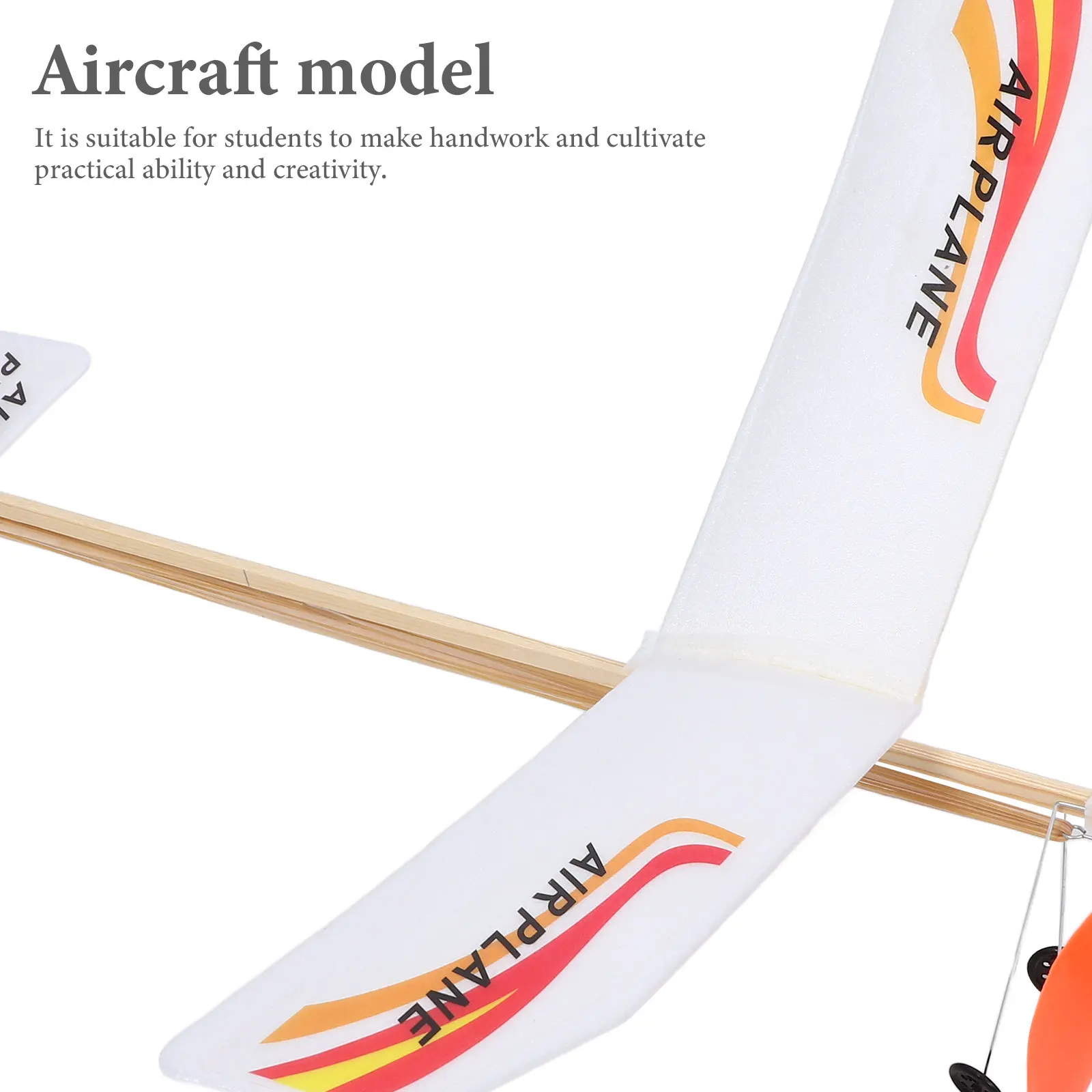 1 комплект, маленький легкий планер с резиновой лентой