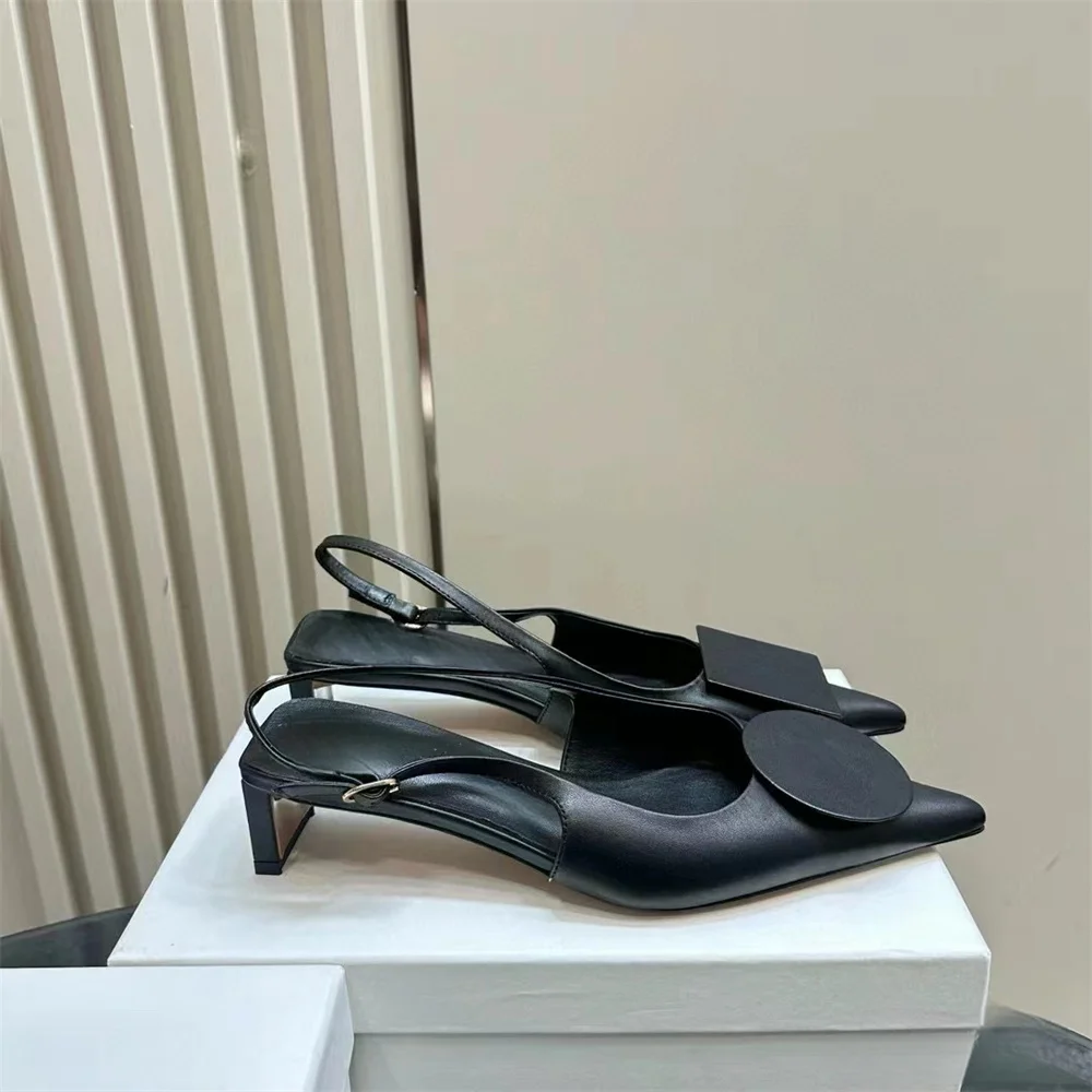 Fedonas 2021, женские босоножки на высоком каблуке с котенком - Фотография_6