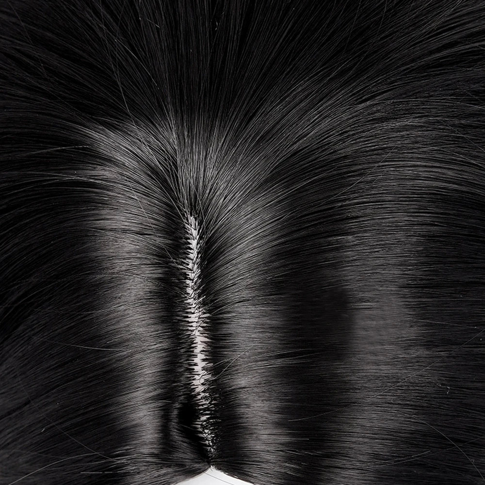 Короткий прямой черный пушистый - Фотография_5