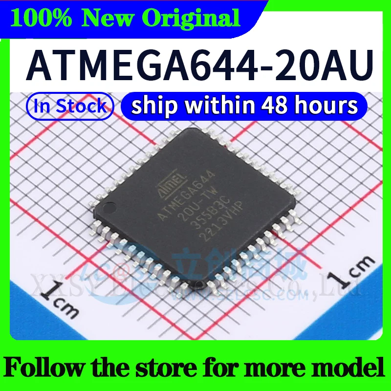 Atmega644pa-au atmega644-20au atmega644pv-10au - Фотография_3