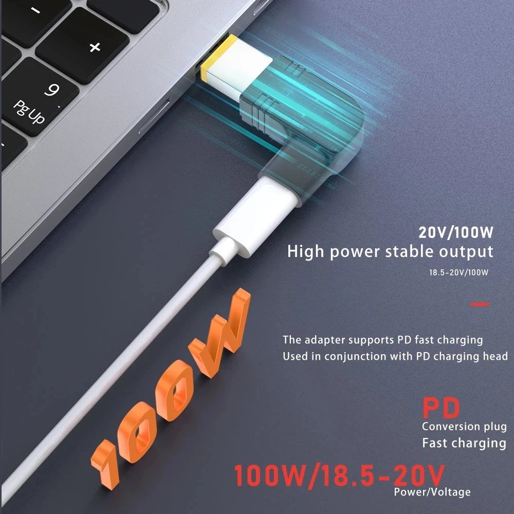 Адаптер для быстрой зарядки с usb type c на dc - Фотография_3