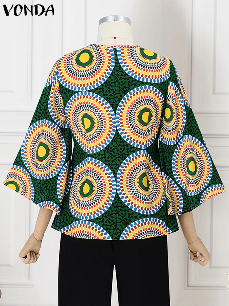 Vonda блузки с принтом 2024 - Фотография_5