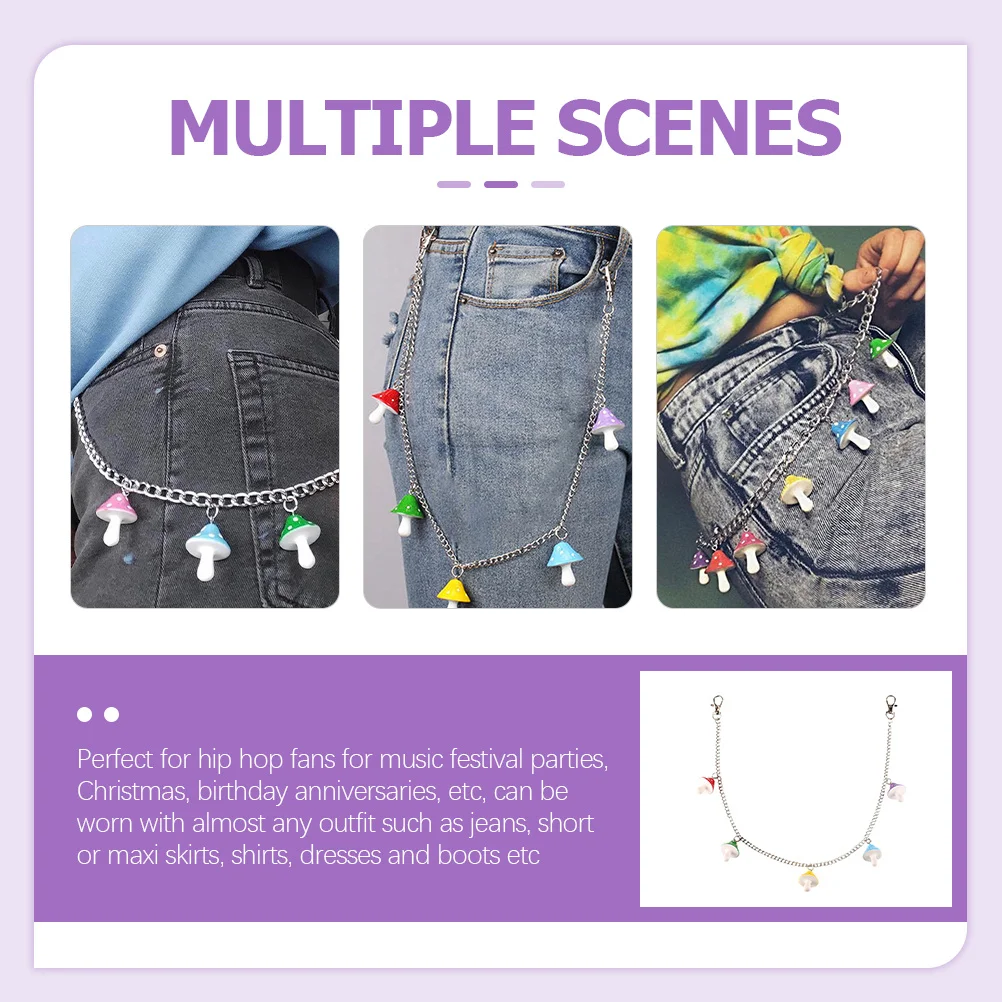 Цепочка для брюк с грибами - Фотография_5