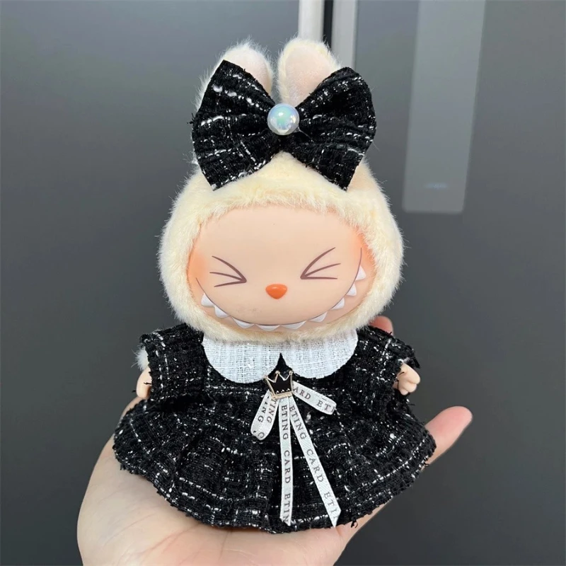 Милая одежда для куклы labubu 17 см - Фотография_2