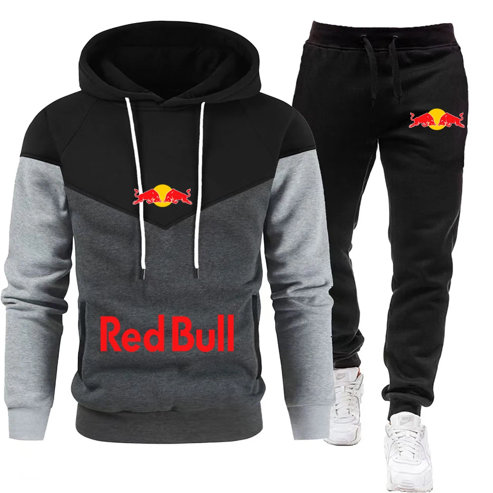 Трансграничный осенне-зимний спортивный комплект с капюшоном - Фотография_5