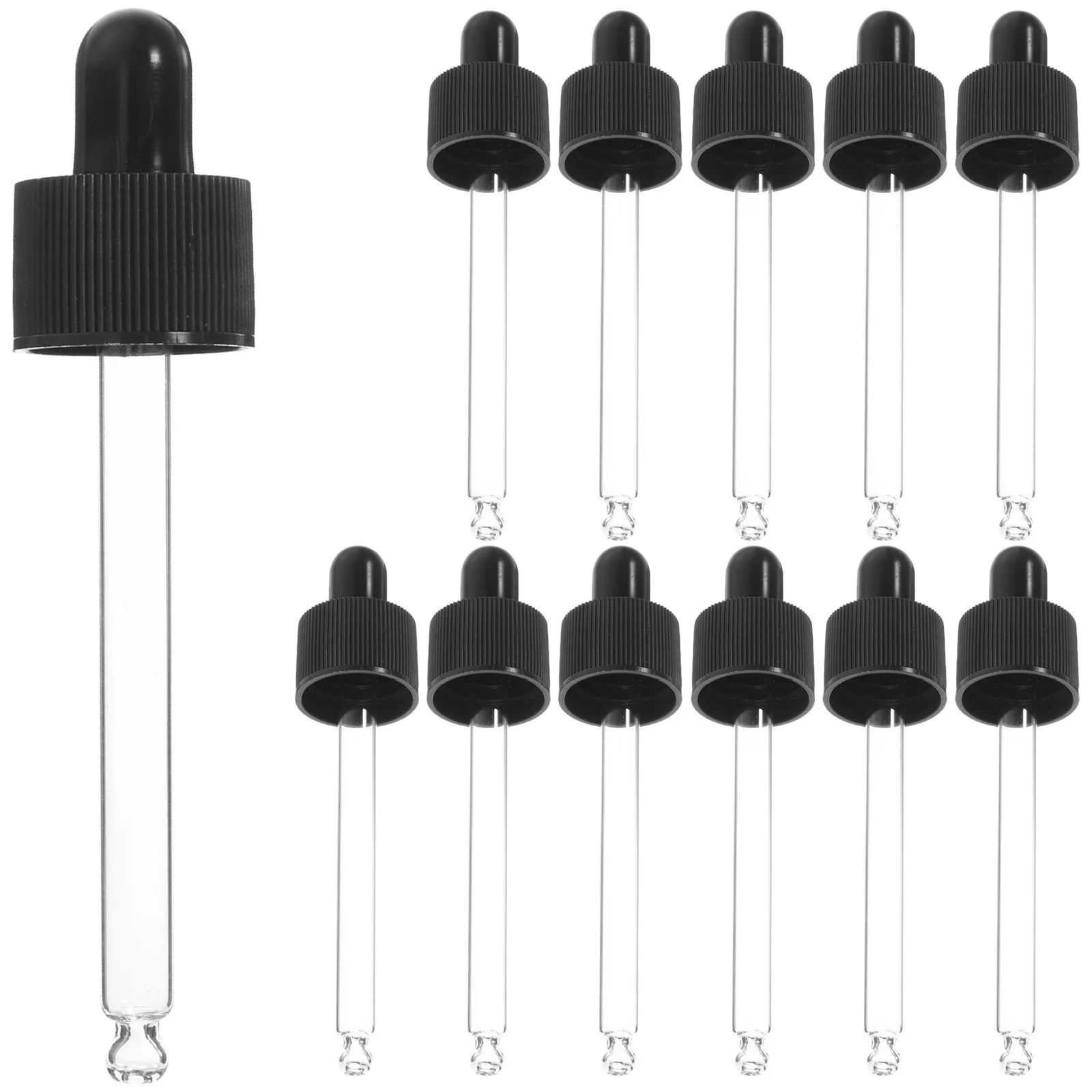 Стеклянная бутылка-капельница с защитой от капель - Фотография_5