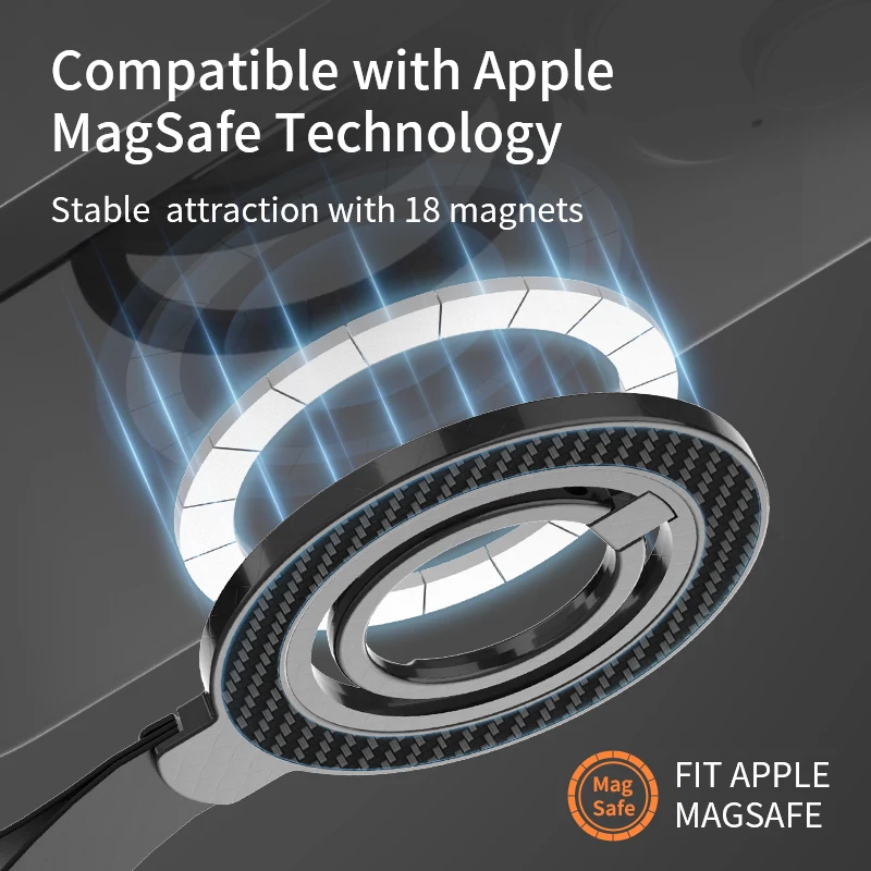 Металлический магнитный держатель для мобильного телефона для iphone 12 - Фотография_5