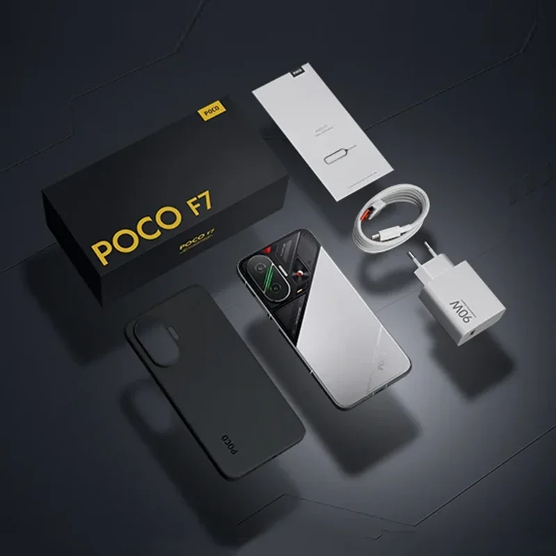 【мировая премьера】poco f7 5g global version snapdragon ®   8s gen 4 nfc 6 - Фотография_6
