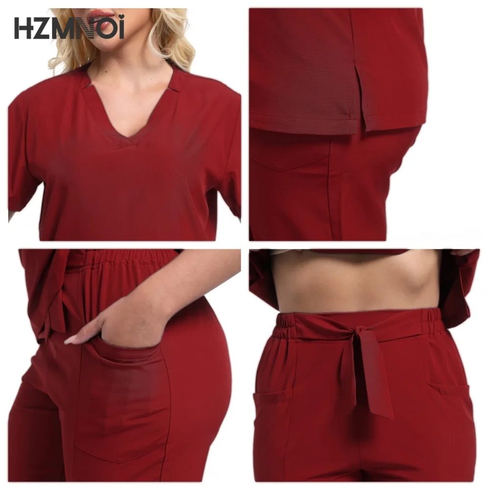 Hzmnoi medical uniforms women scrubs - Фотография_6