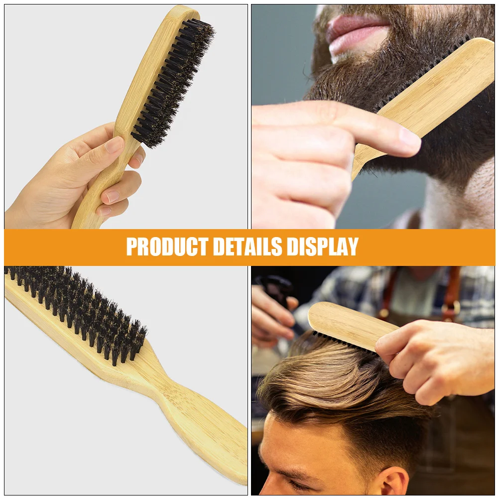 Щетка для бороды из щетины кабана - Фотография_4