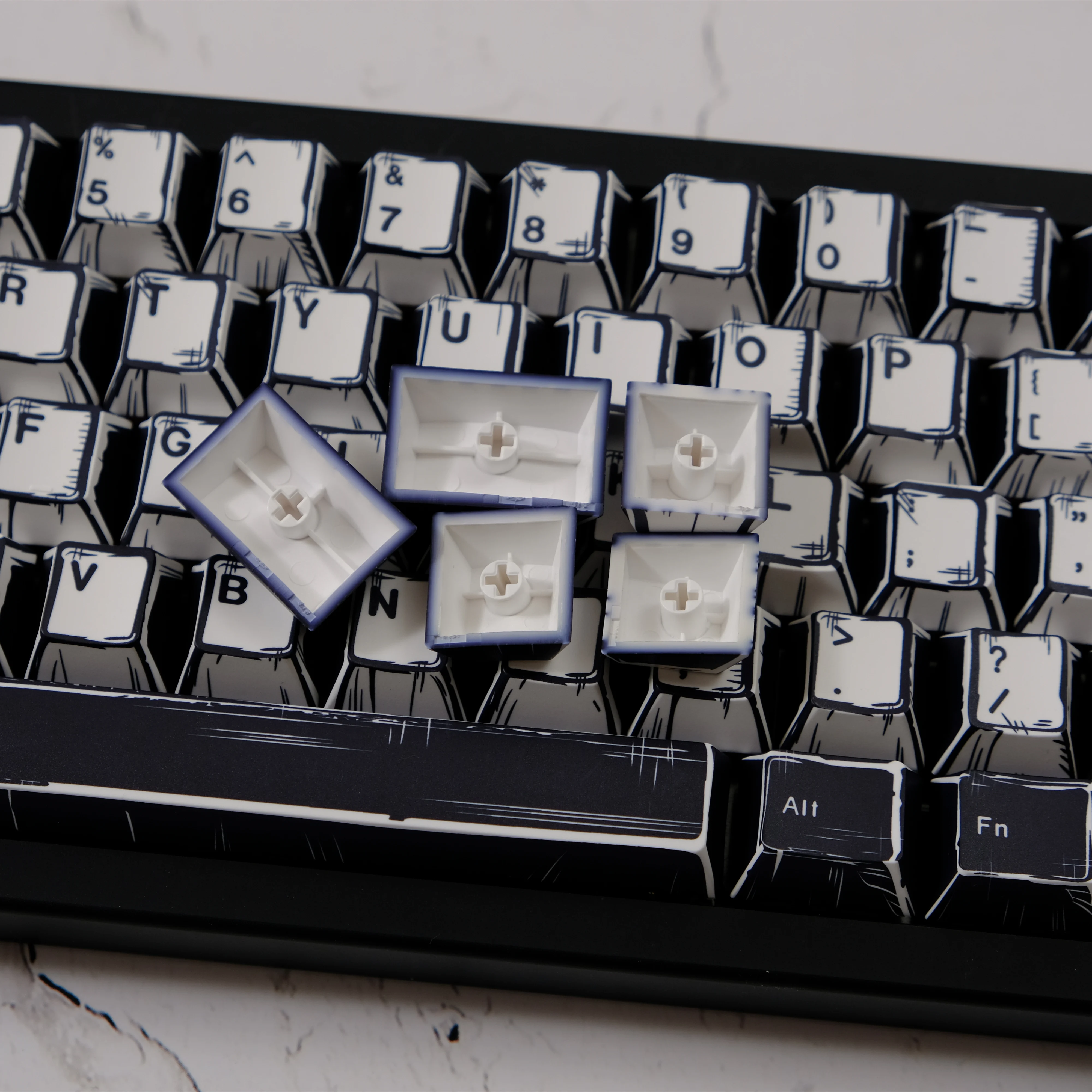 Gmk wob колпачки для клавиш в стиле - Фотография_4