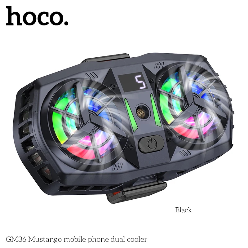 Hoco gm36 двойной вентилятор для