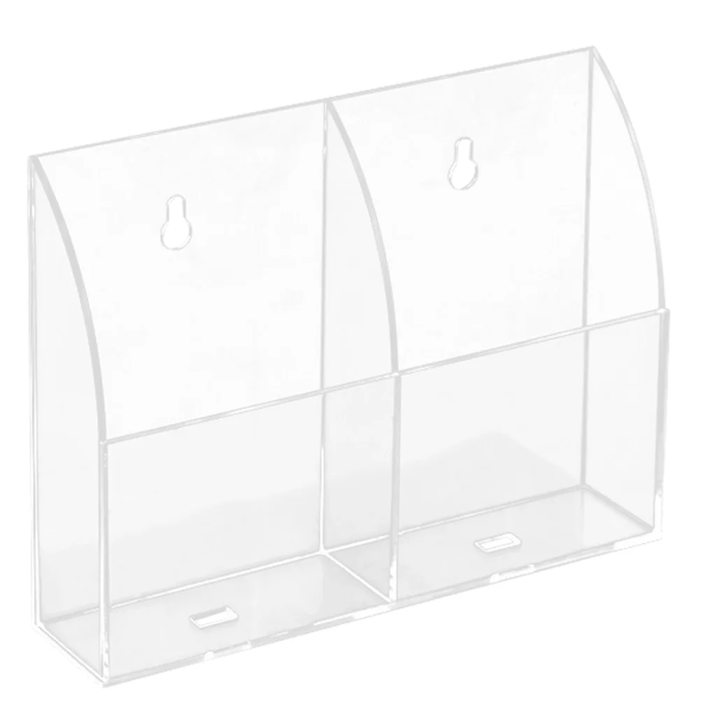 2-сеточный настенный ящик для хранения пульта дистанционного управления - Фотография_6