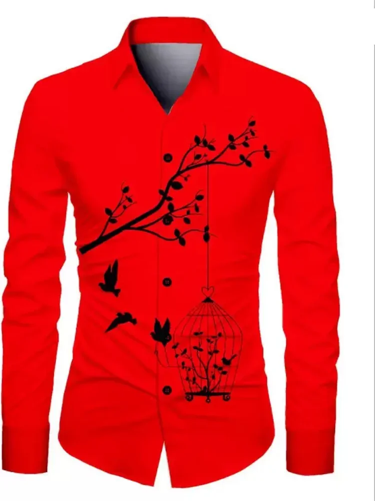 Модные мужские топы с цветочным - Фотография_6