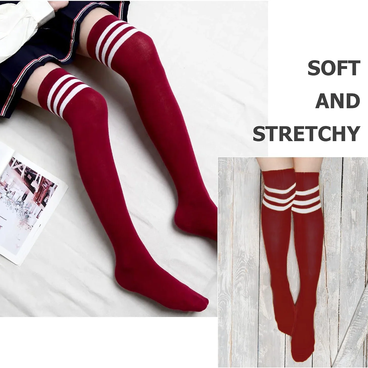 1 пара гольфов выше колена - Фотография_4