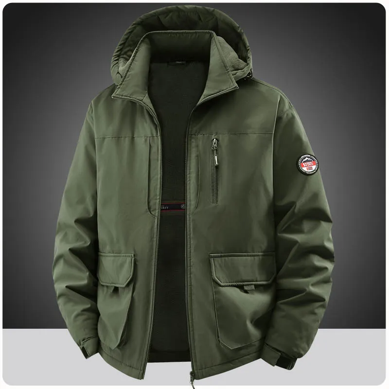 Мужская куртка размера плюс 6xl 7xl 8xl