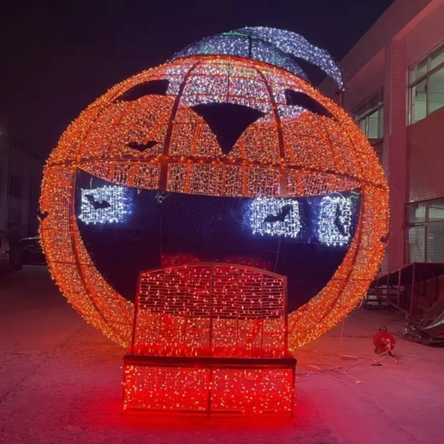 Украшения хэллоуин тыква узор подарок - Фотография_4