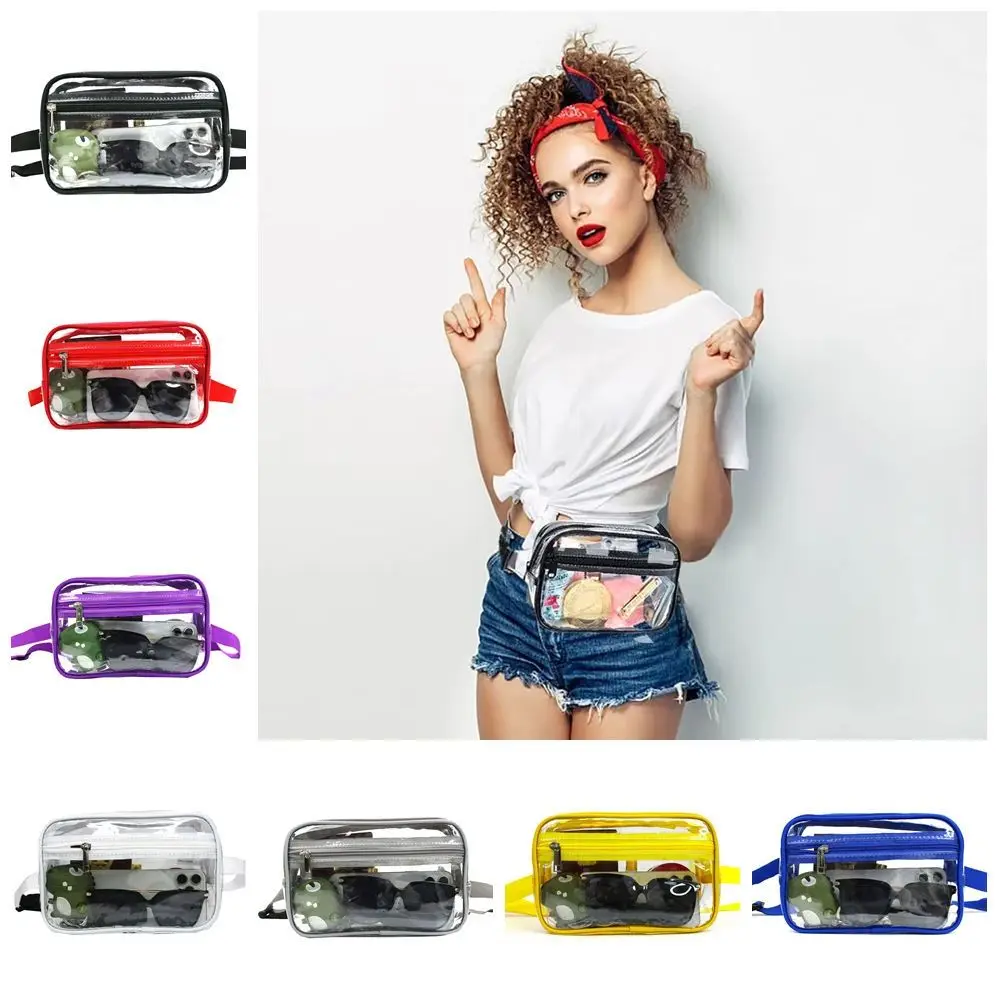 Casual shoulder bag transparent