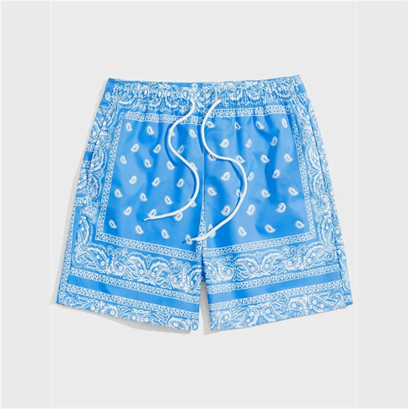 Trend bandana graphic beach short - Фотография_4
