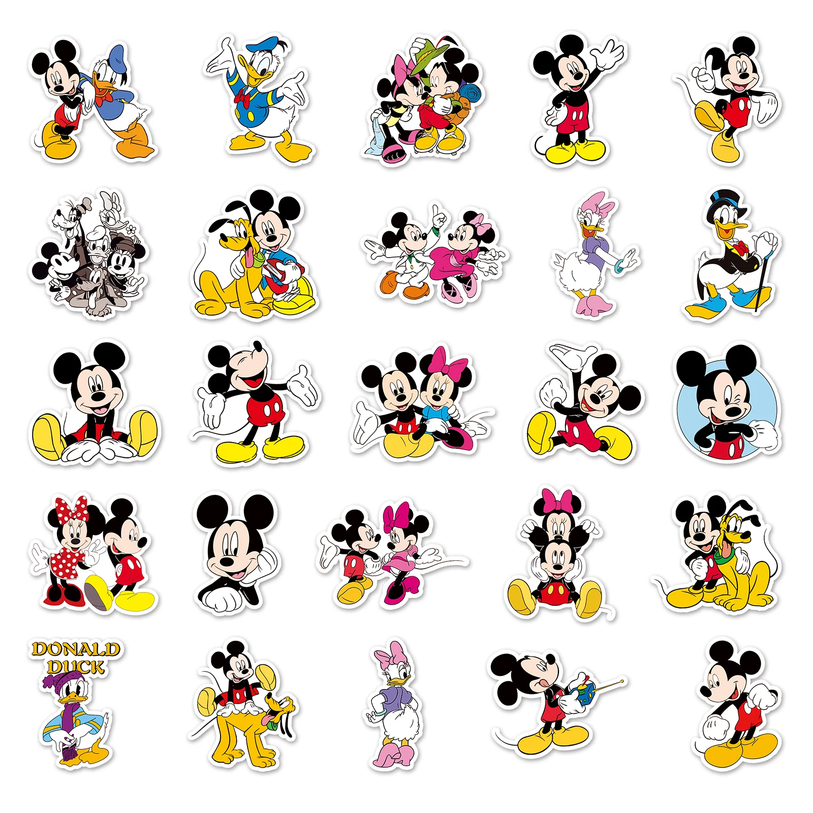 Miniso disney милые смешанные наклейки с микки маусом diy для телефонов - Фотография_5