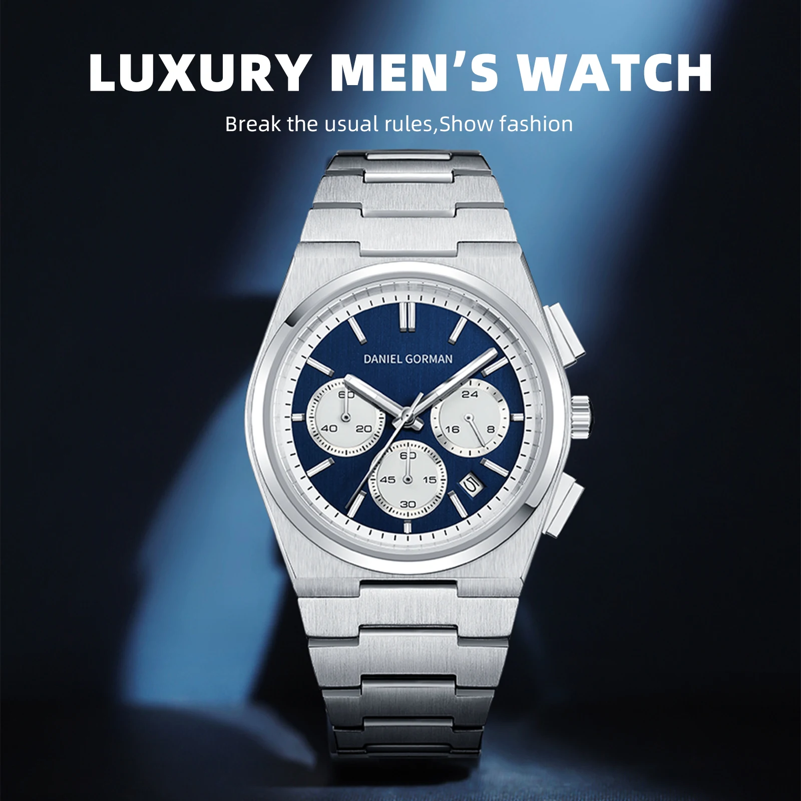 Модные повседневные часы для мужчин - Фотография_5