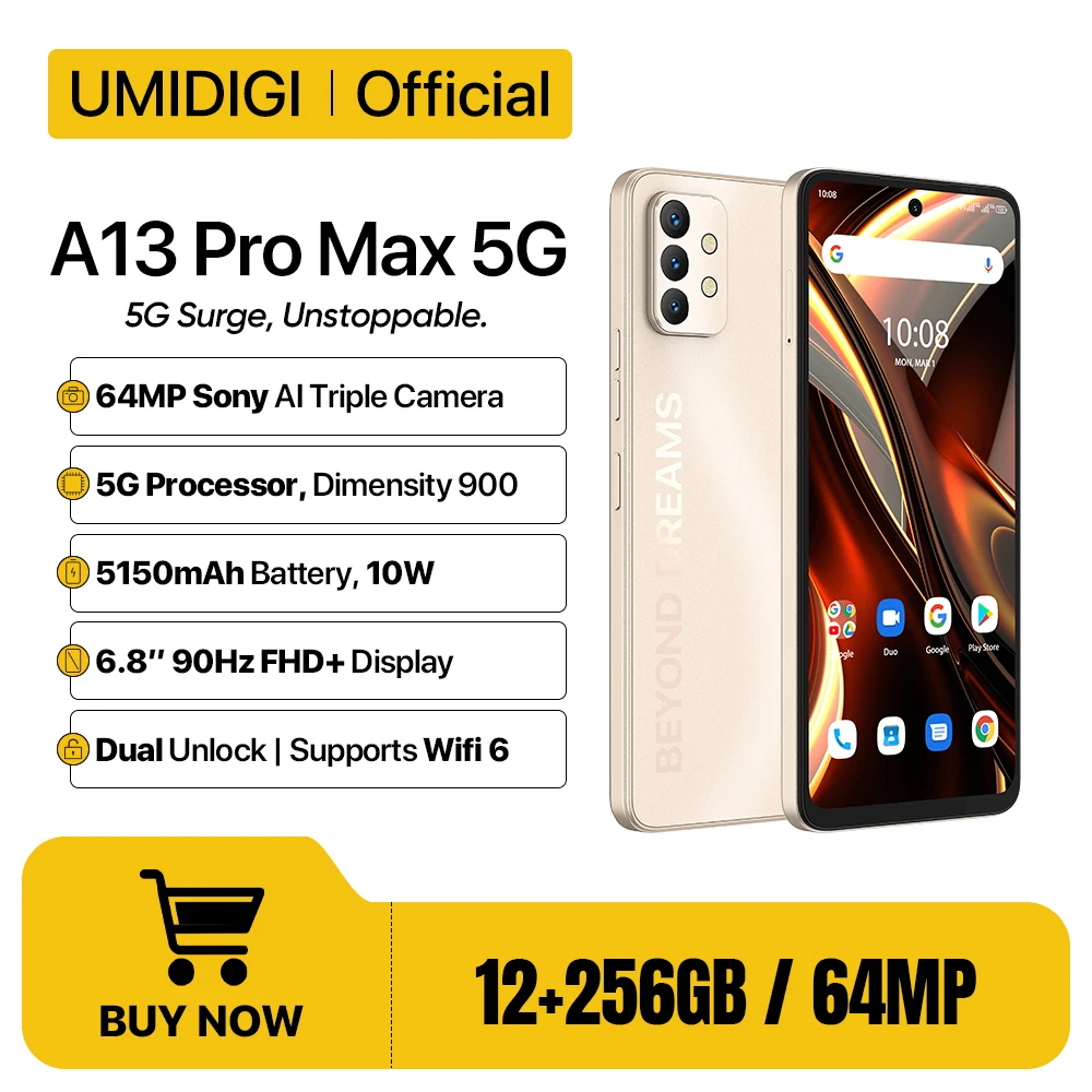 Смартфон umidigi a13 pro max 5g