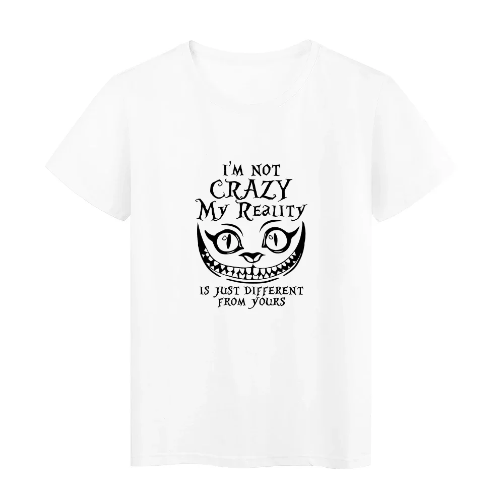 Funny cat printed women t-shirt - Фотография_6