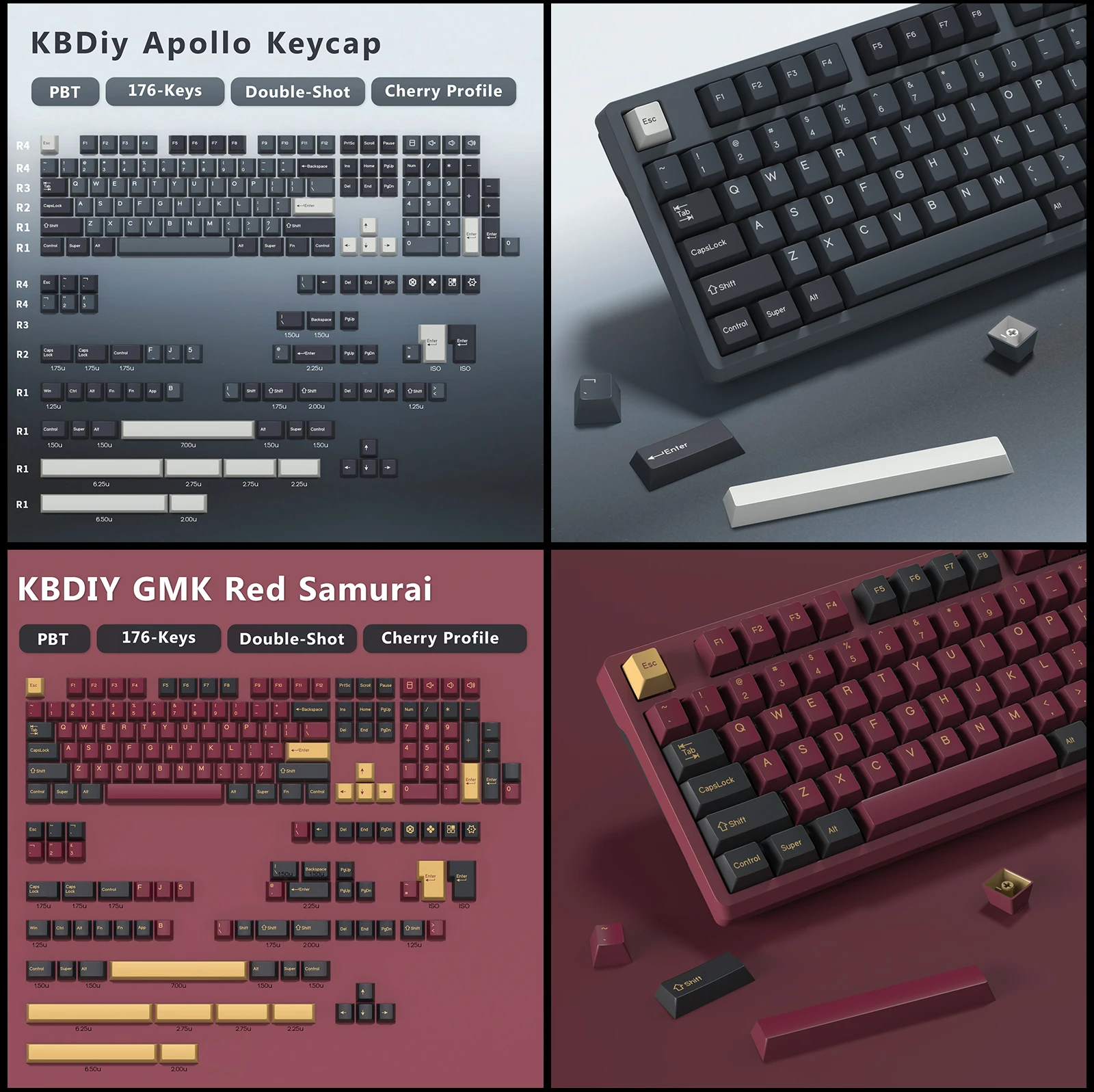 Kbdiy gmk keycap double shot gmk - Фотография_4