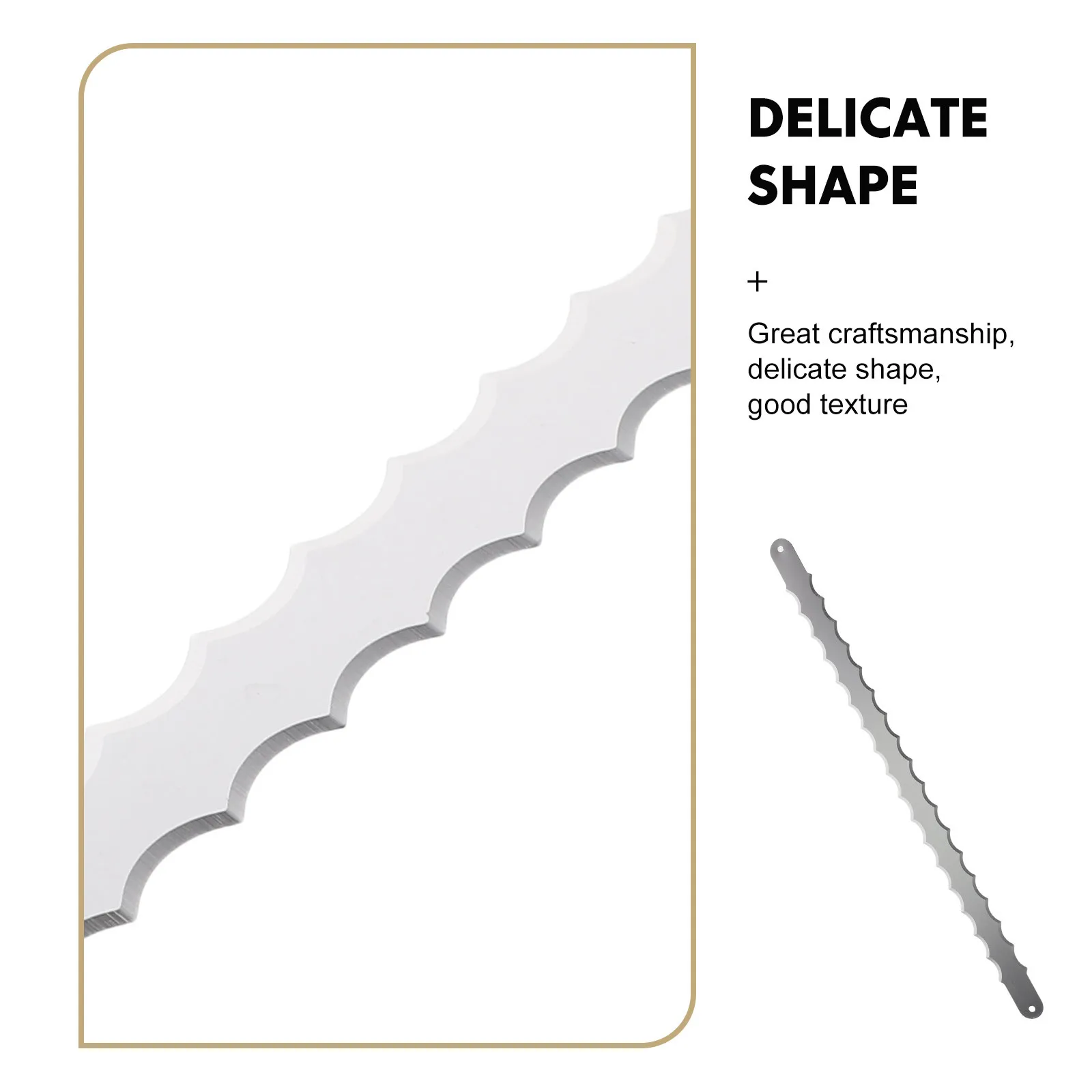 10,5 двухсторонние лезвия для нарезки хлеба из нержавеющей стали - Фотография_6