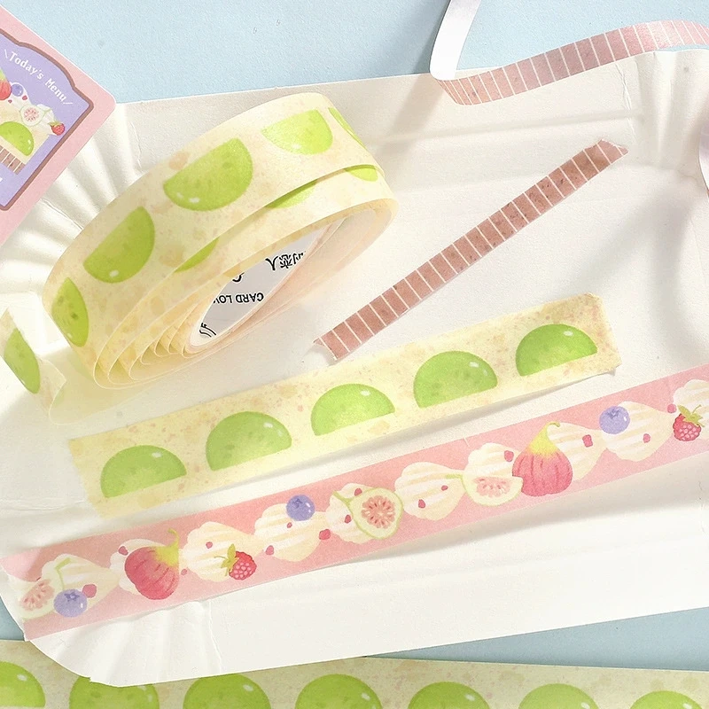 Милая декоративная лента с фруктами - Фотография_3