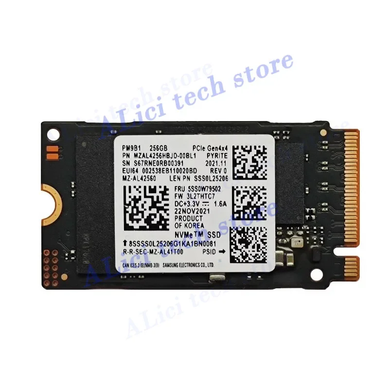 Оригинальный ssd-накопитель для ноутбука samsung pm9b1 256g/512g 2242 m - Фотография_5