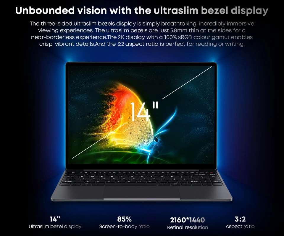 Ноутбук chuwi corebook x для игр intel core i3-1215u - Фотография_5