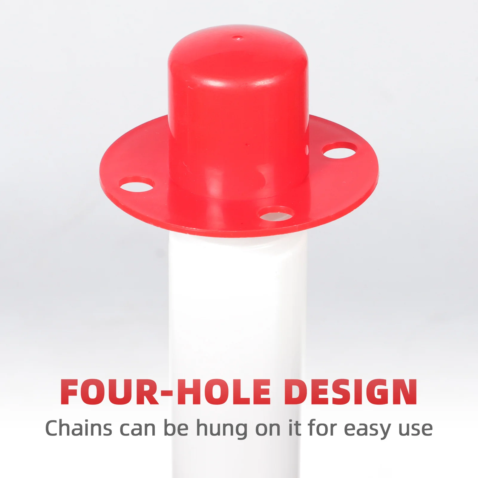 1 комплект, пластиковая предупреждающая колонна - Фотография_3