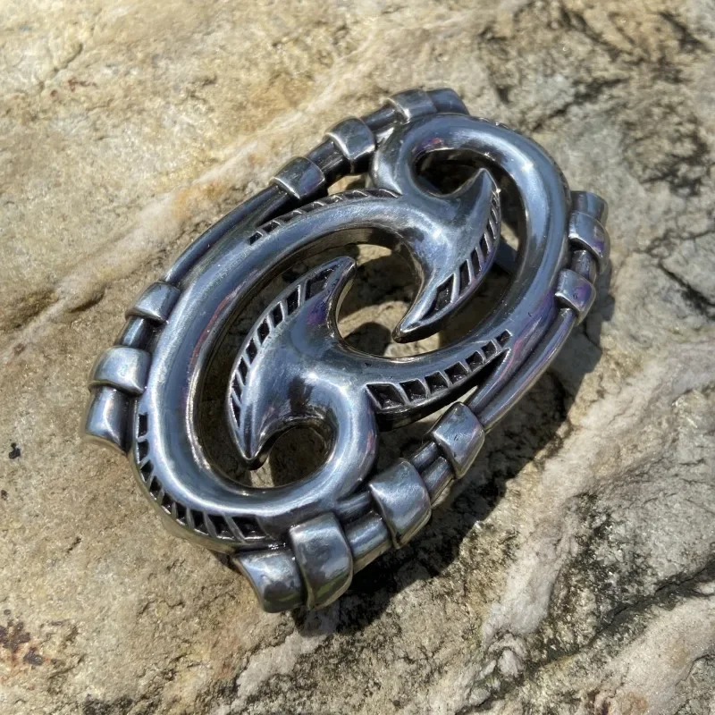 Ковбойская металлическая мужская пряжка из сплава