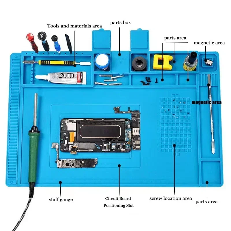 Термостойкая силиконовая паяльная - Фотография_5