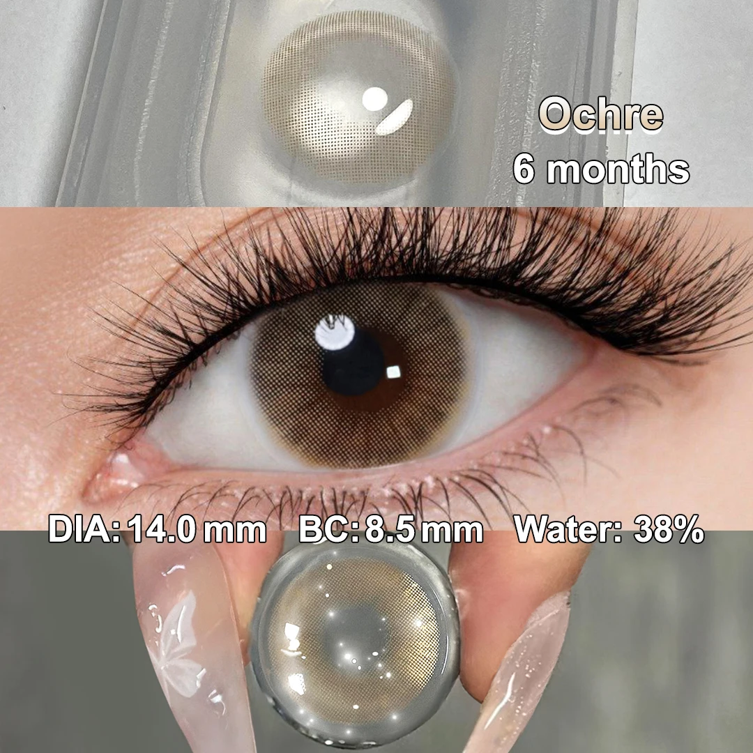 (0,00 ~-8,00) градуированные контактные линзы magister queen - Фотография_4