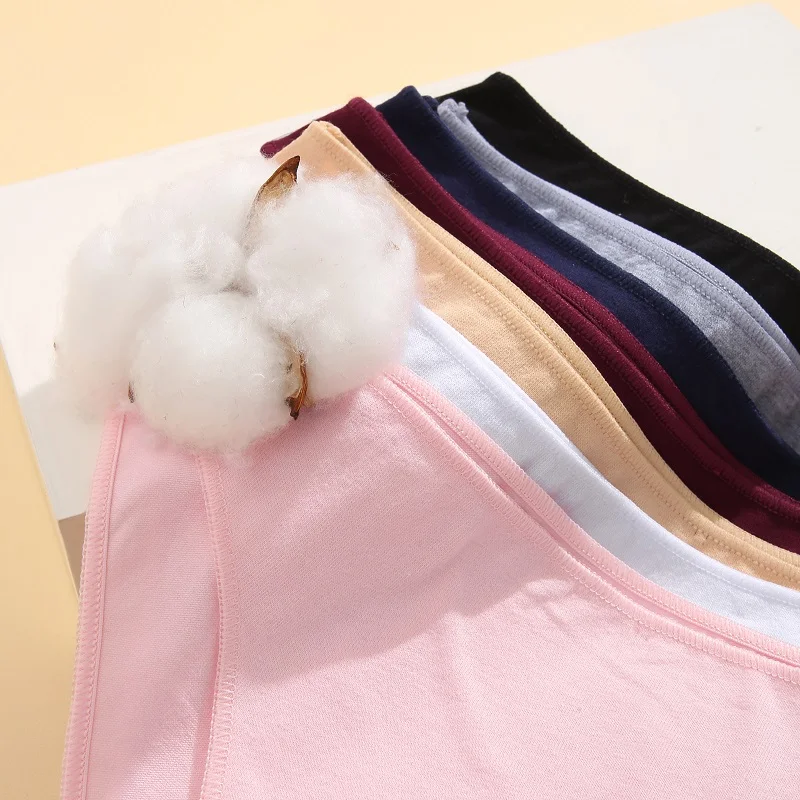 4pcs бесшовные хлопковые трусики - Фотография_4