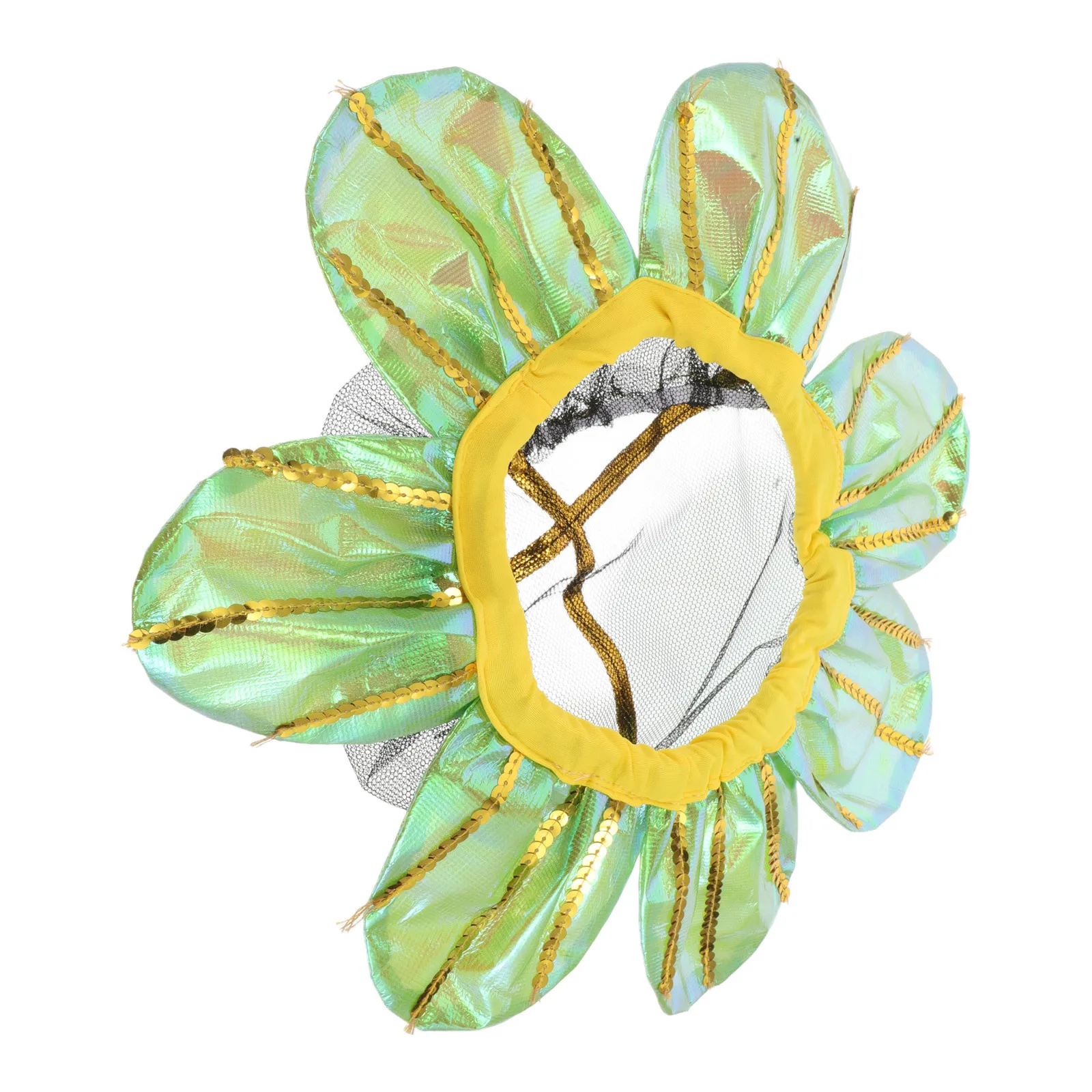 Головной убор с подсолнухом для детей - Фотография_2