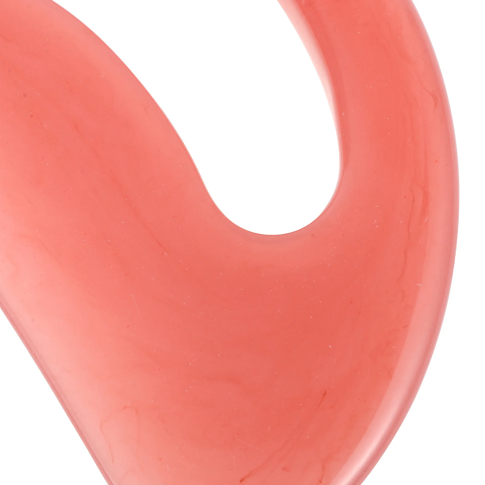 Безопасный нераздражающий массажный инструмент гуа ша из смолы для шеи - Фотография_6