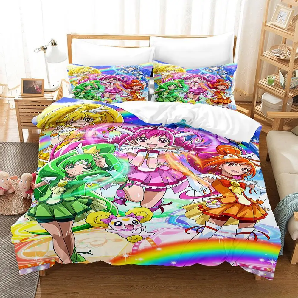 Улыбка precure! комплект постельного