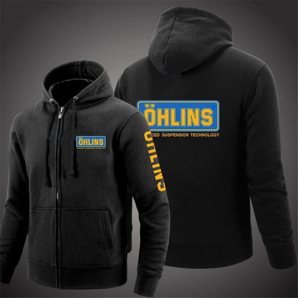 Мужское пальто с принтом ohlins - Фотография_6