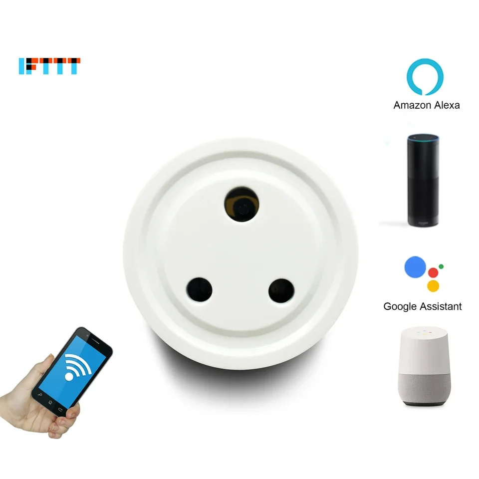 Круглый адаптер для розетки wi-fi