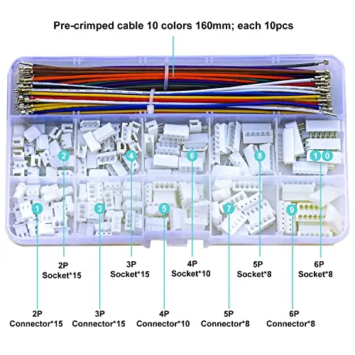 2,5 мм mx 5264 jst комплект коннекторов - Фотография_2