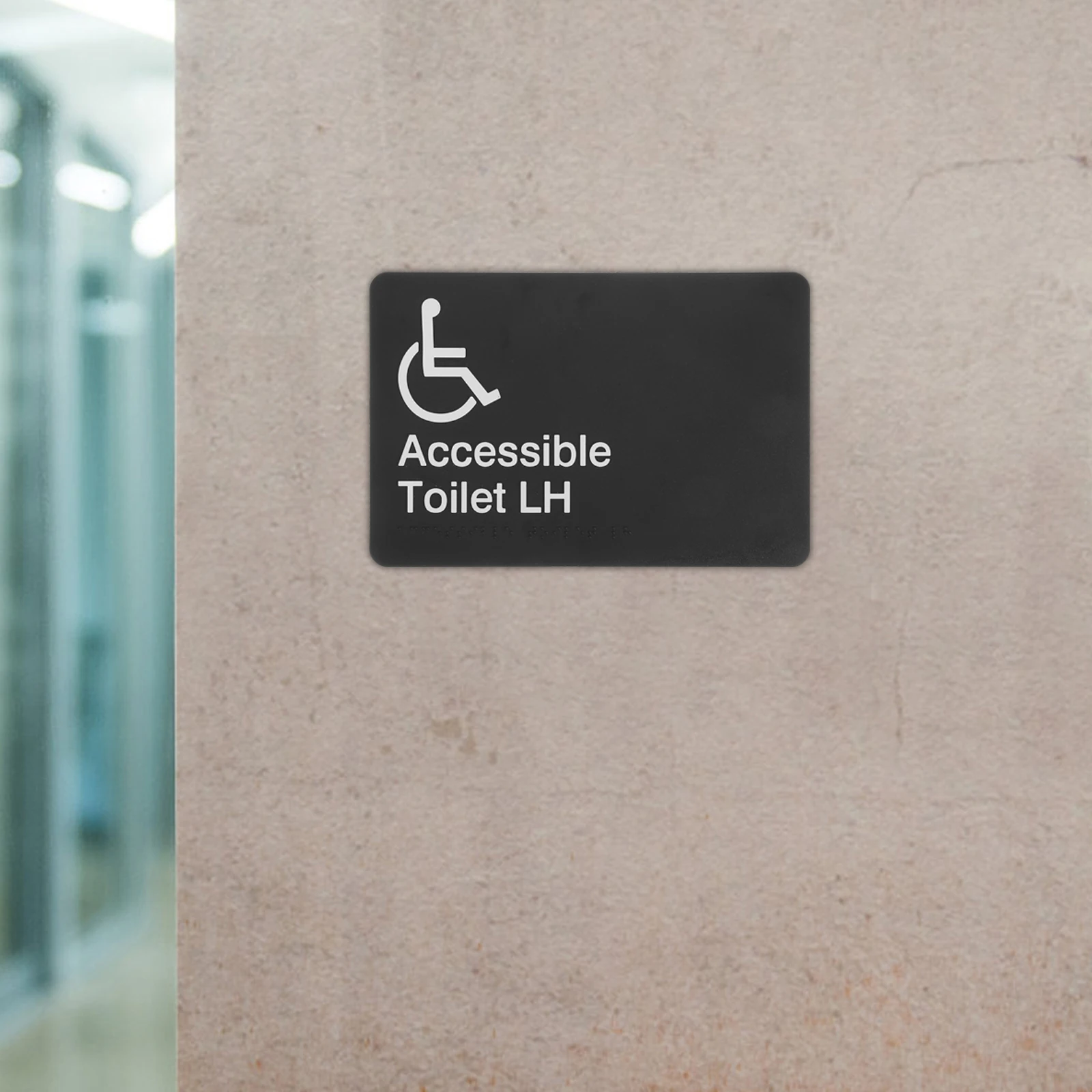 Abs тактильная вывеска braille